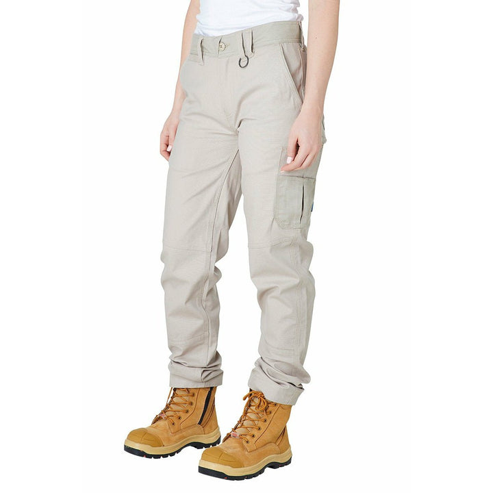 Elwood Ladies Basic Trouser - Light Stone - BIG Boots UK